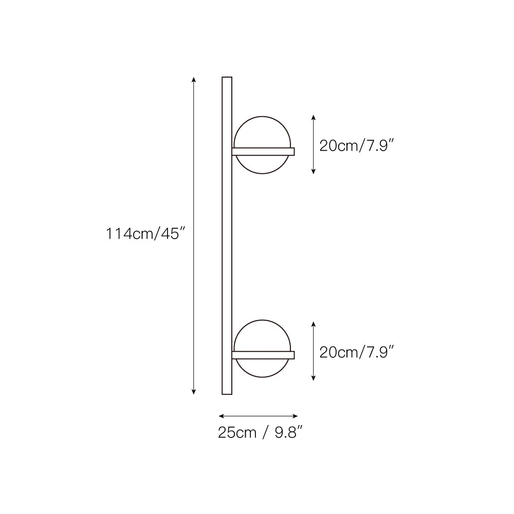 Palma Wall Lamp T1733
