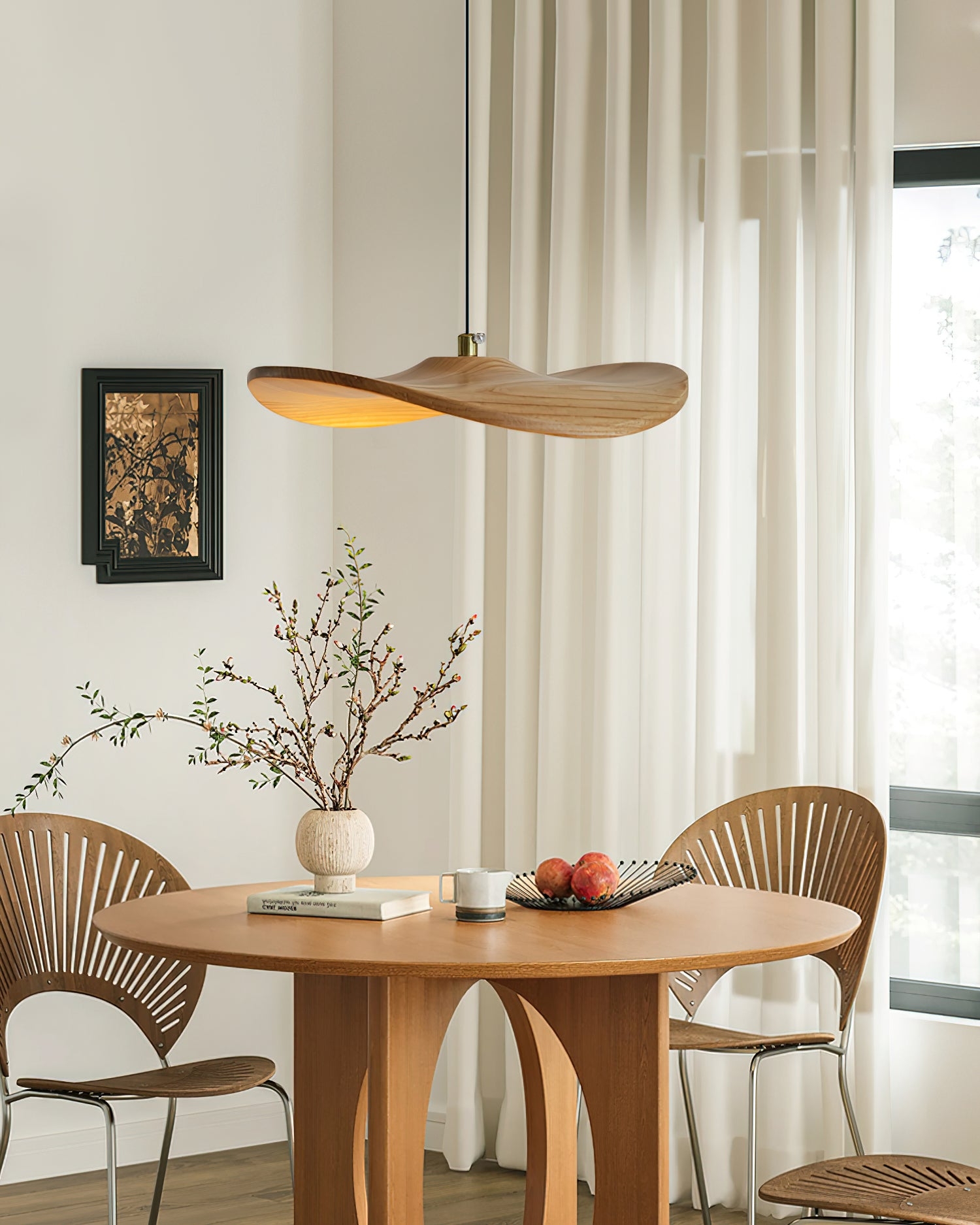 Twisora Wood Chandelier T1415