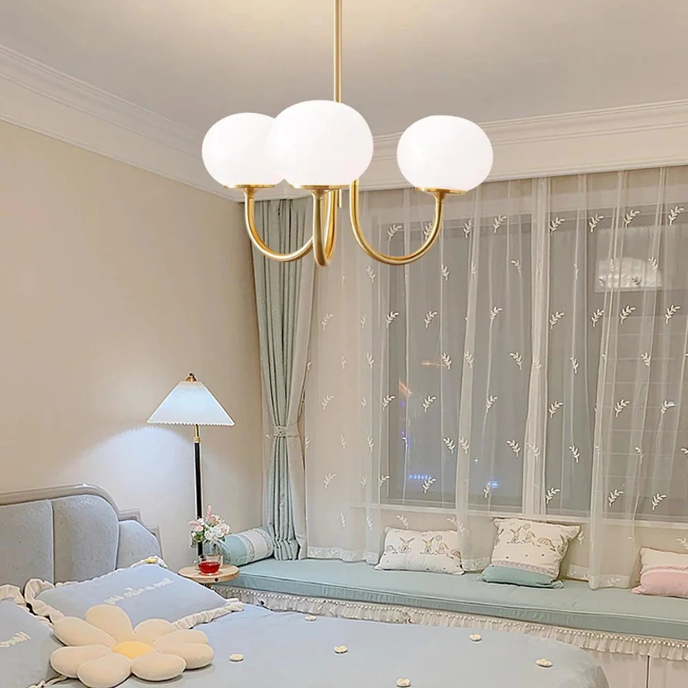 Marshmallow Modern Glass Chandelier T2000