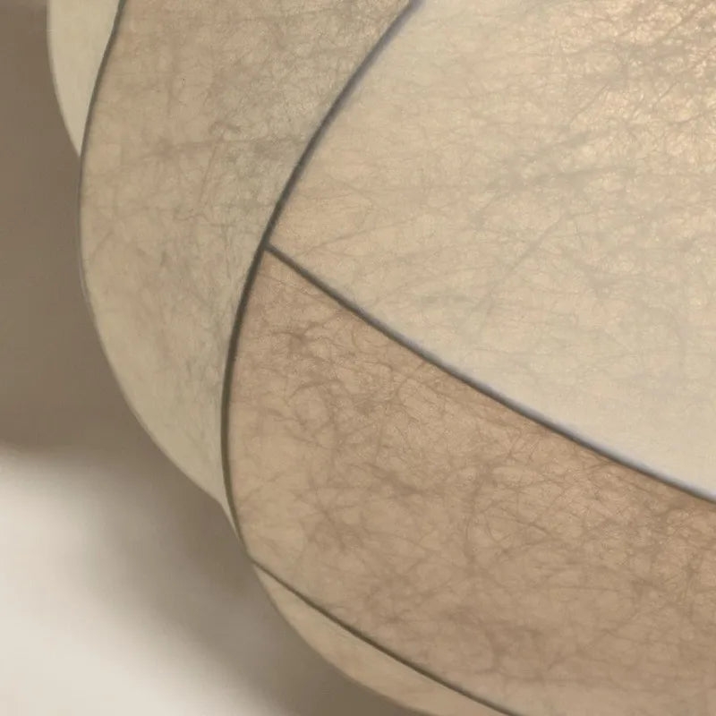 Wabi Sabi Silk Ball Japandi Pendant Light T2107