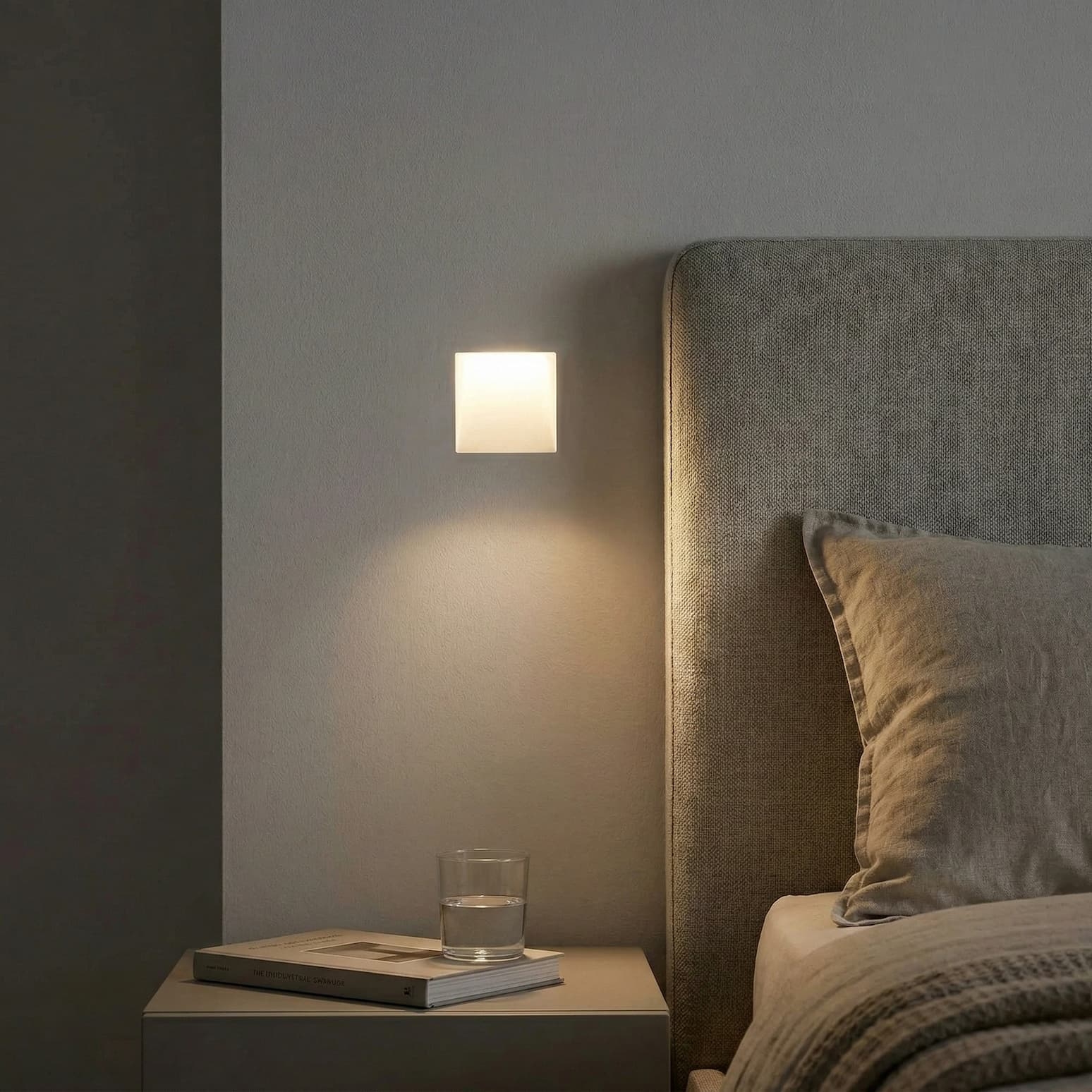 Stary LED Sensor Wall Light - Frameless Recessed Step Lamp for Hallway T1130