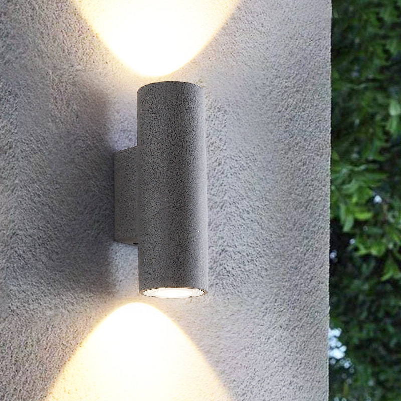 Midnight Glow Minimalist Cement Indoor Outdoor Wall Light T2001