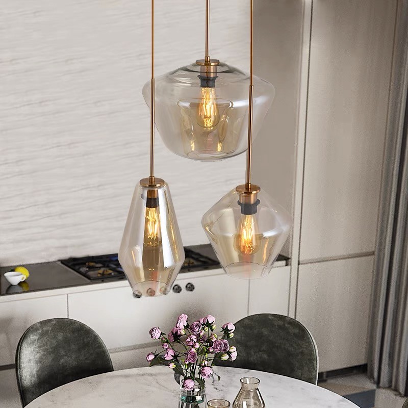 Modern Simple Glass Pendant Lamp