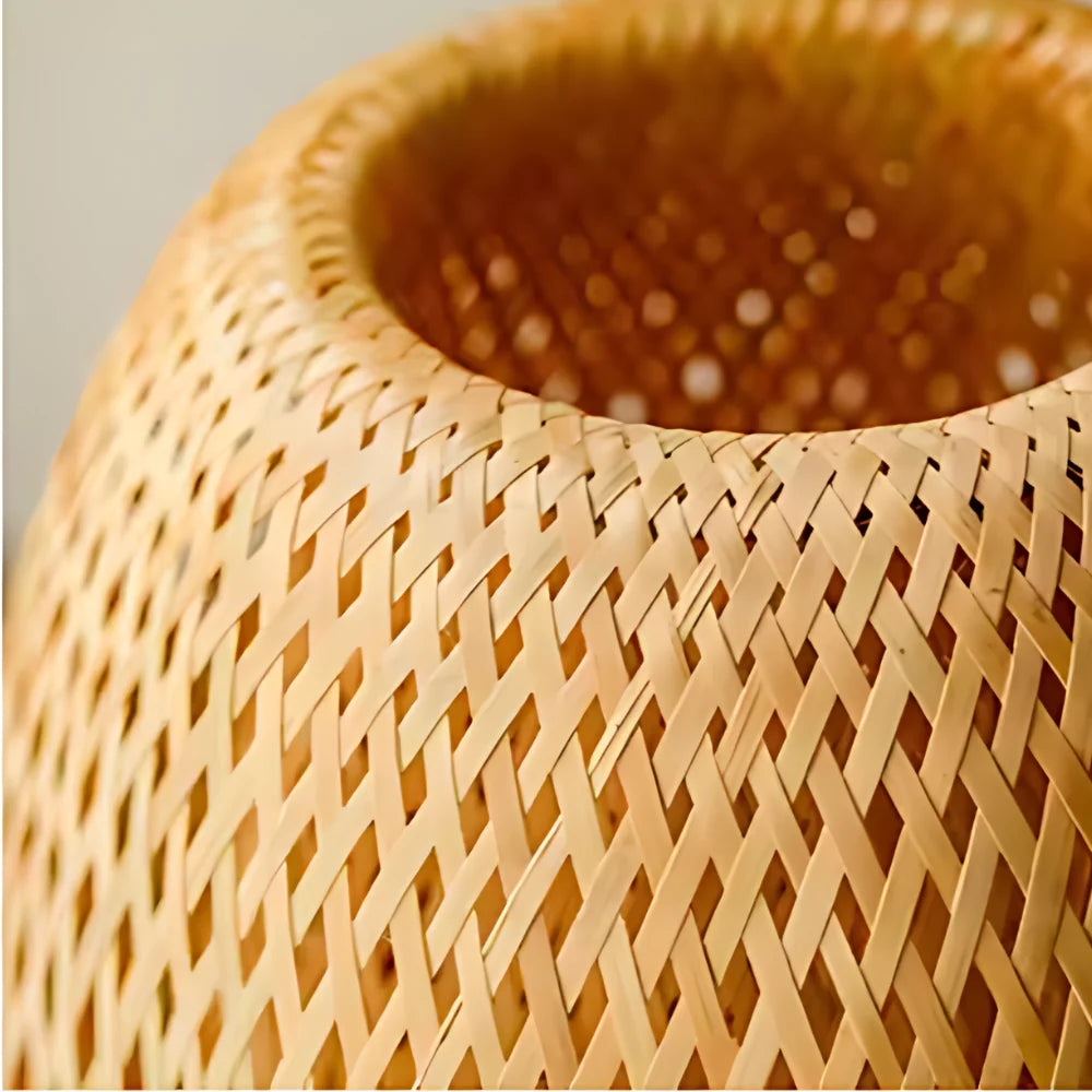 Handcrafted Sustainable Bamboo Table Lamp T2071