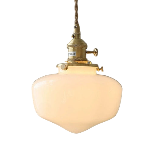 Radiant Lantern Retro Glass Pendant Light T2178