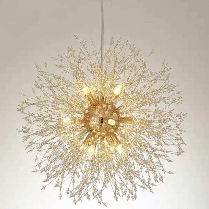 Crystal Dandelion Chandelier