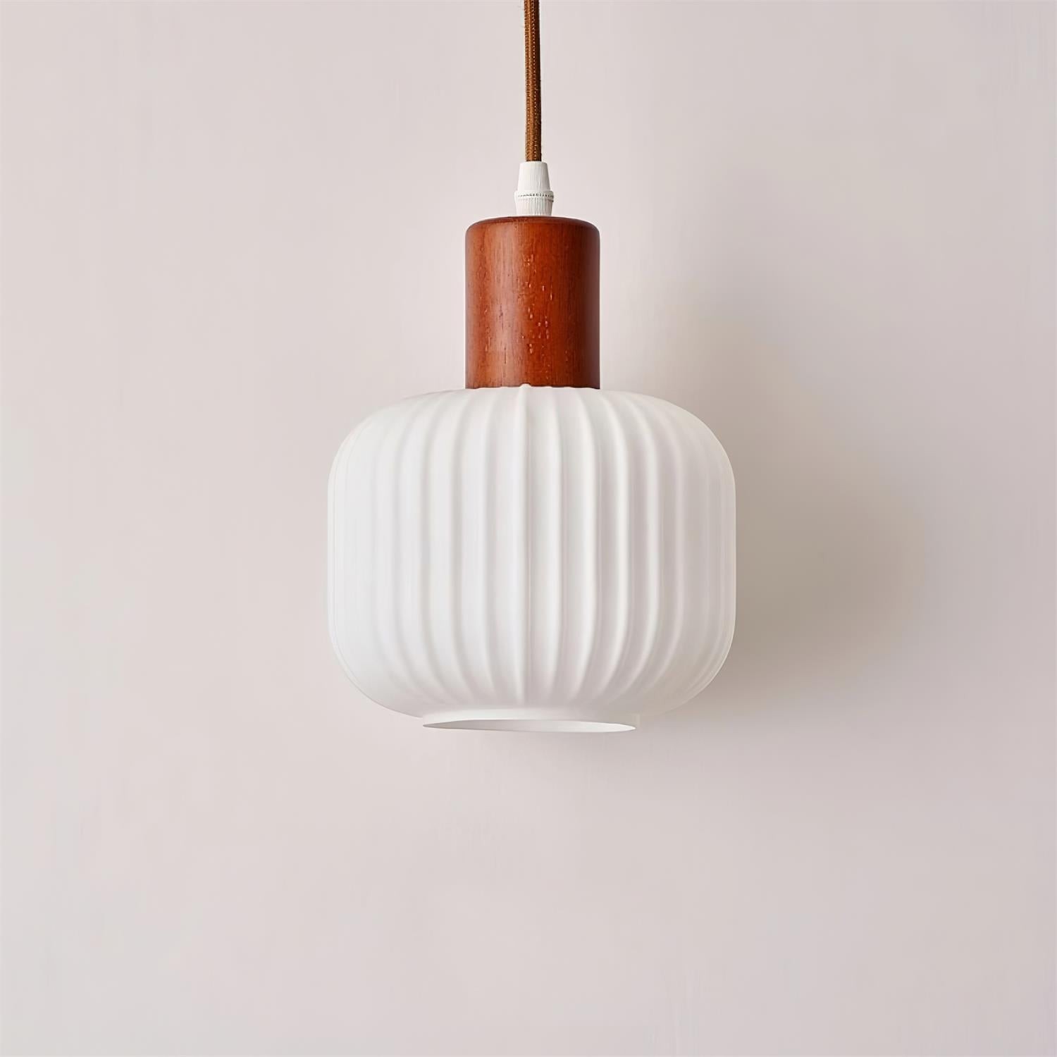 Mid Century Modern Glass Pot Pendant Lamp For Kitchen Island M235