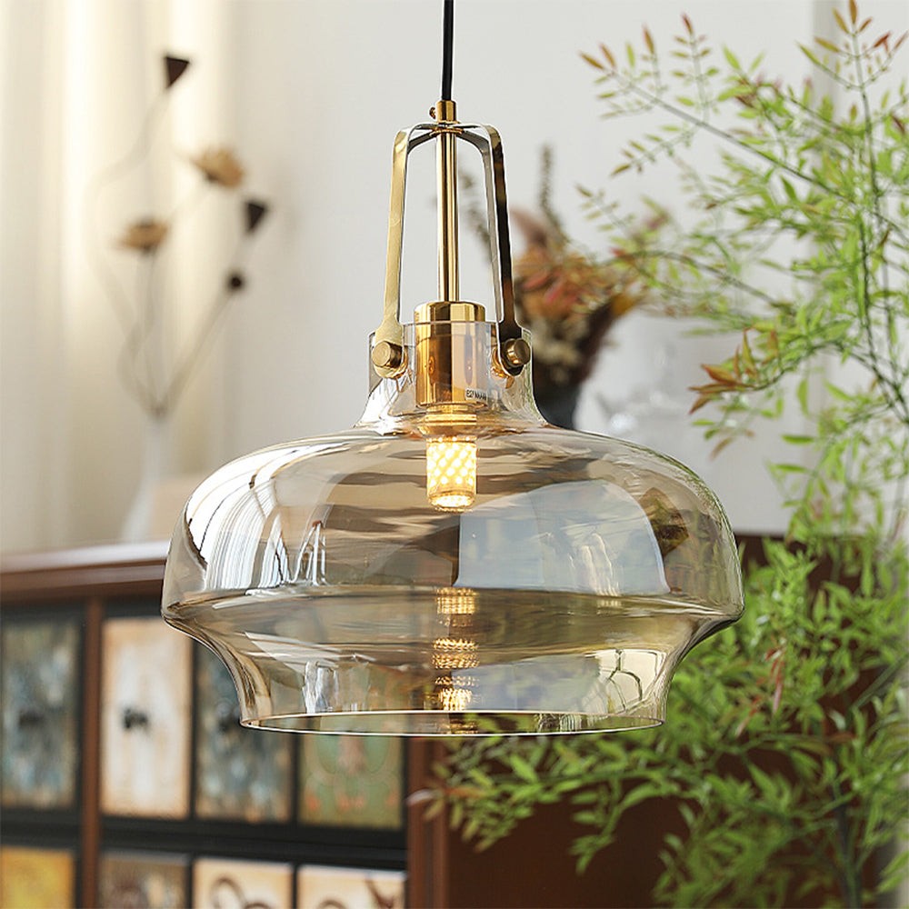 Modern Unique Shaped Fish Tank Glass Pendant Light T166