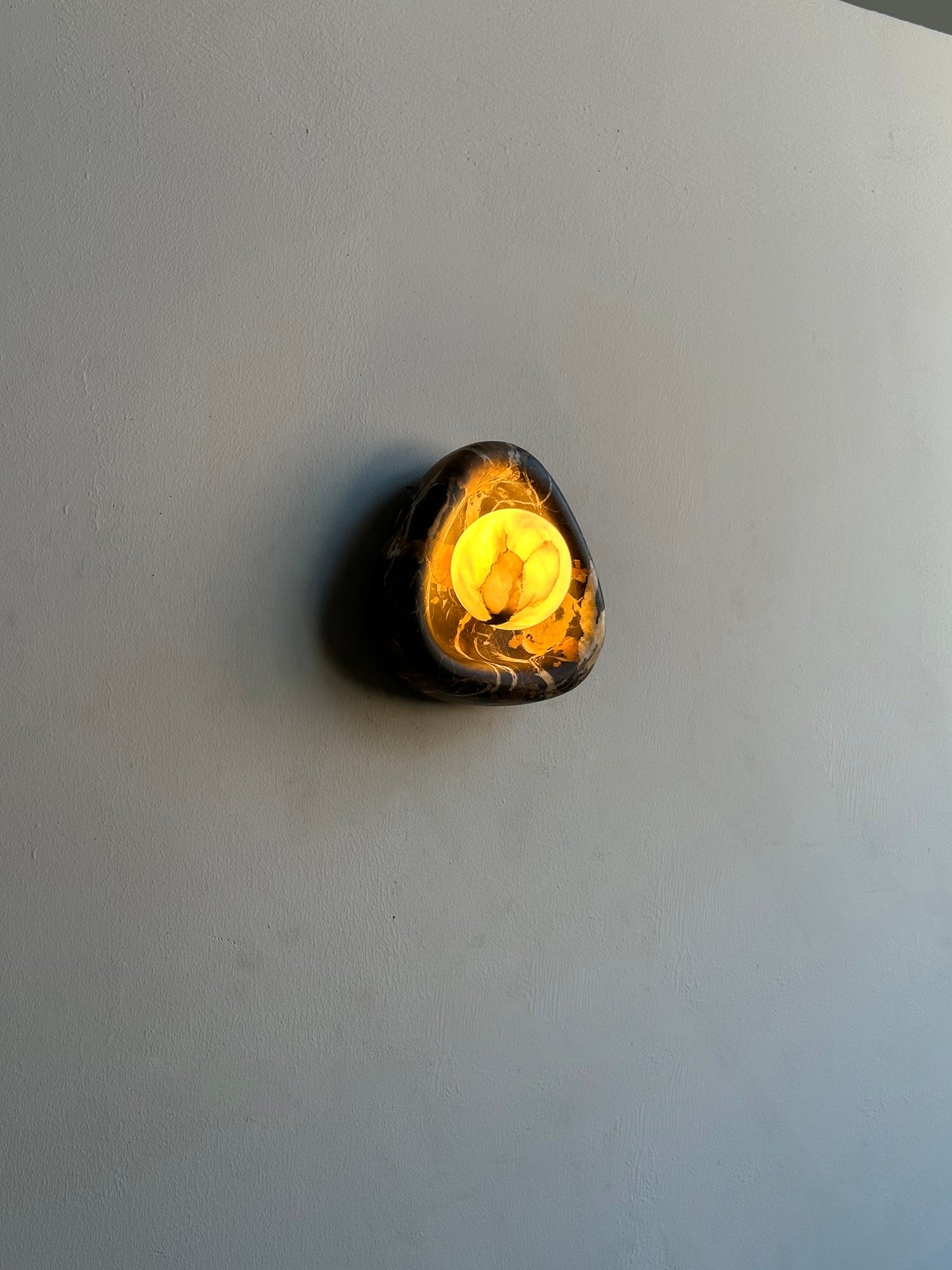 Black Pearl Marble Wall Lamp T1875