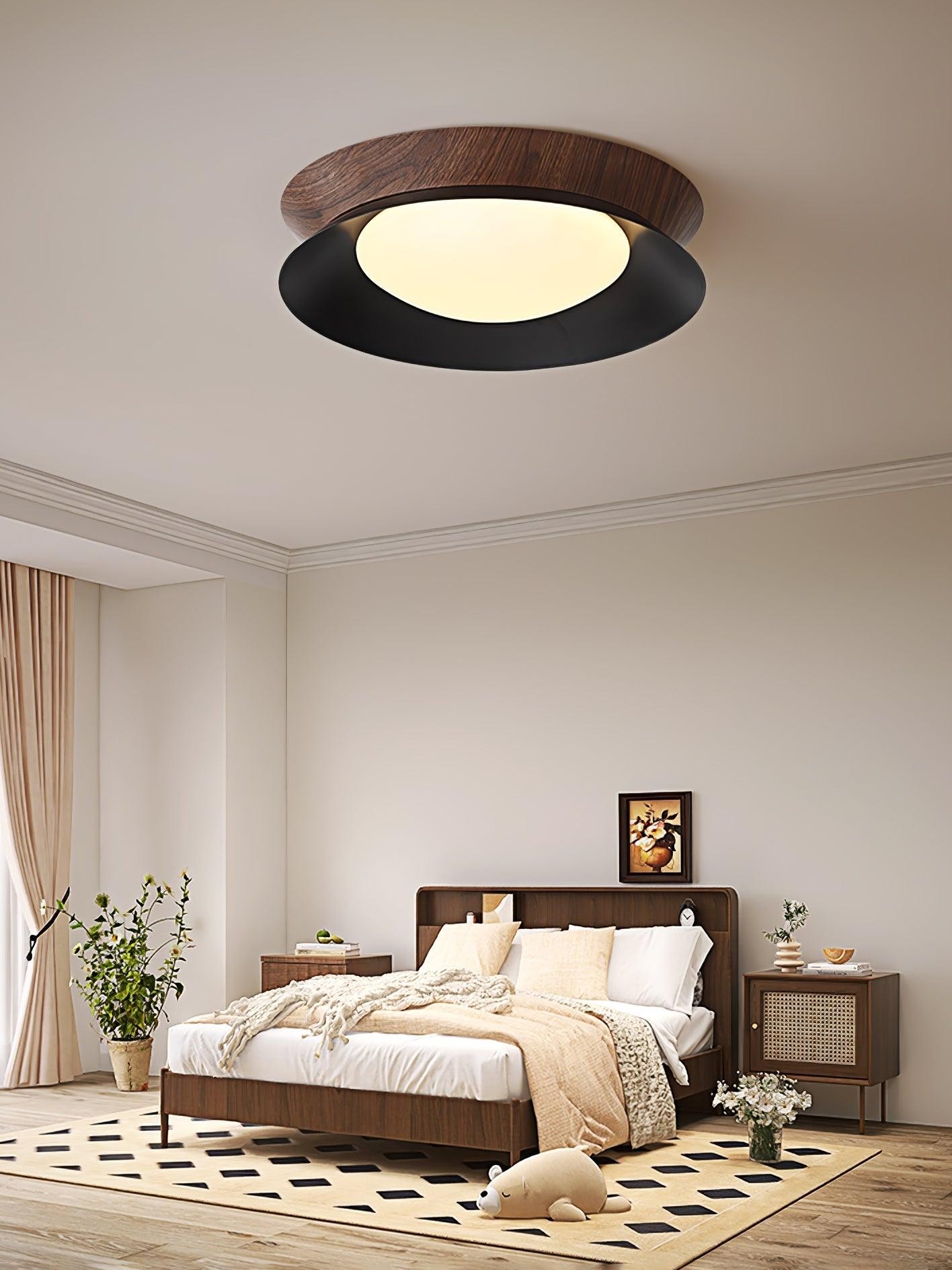 Double Half Round Ceiling Light M374