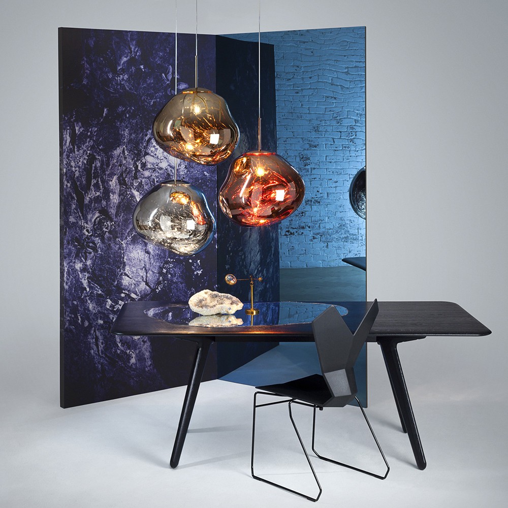 Dynamic Surface Pendant Light For Living Room S208