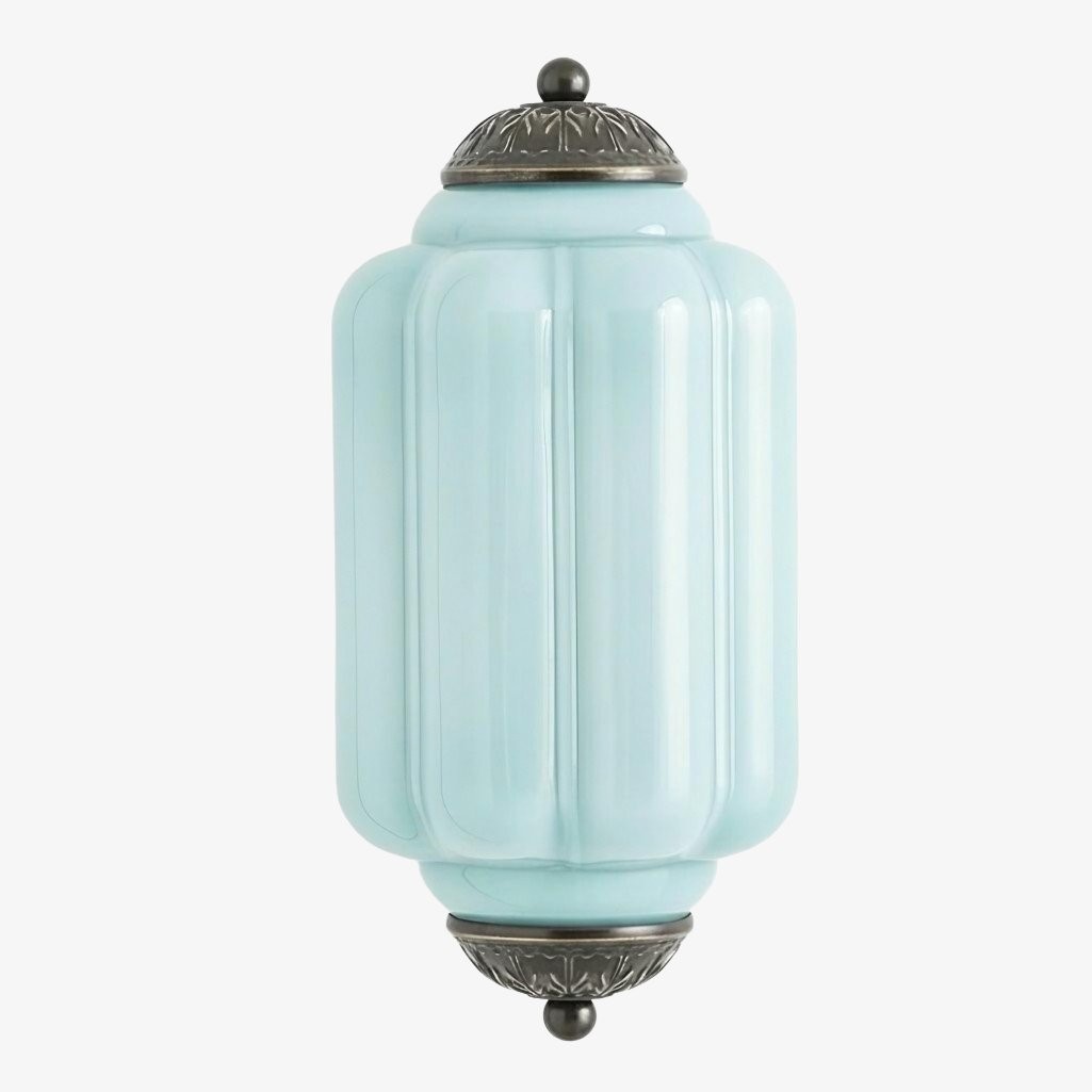 Eloise Elegant Glass Wall Sconce - Vintage Lighting for Bedroom T290