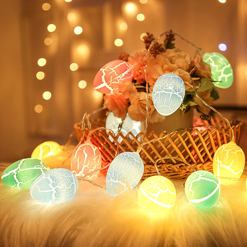 Cracked Egg LED String Light