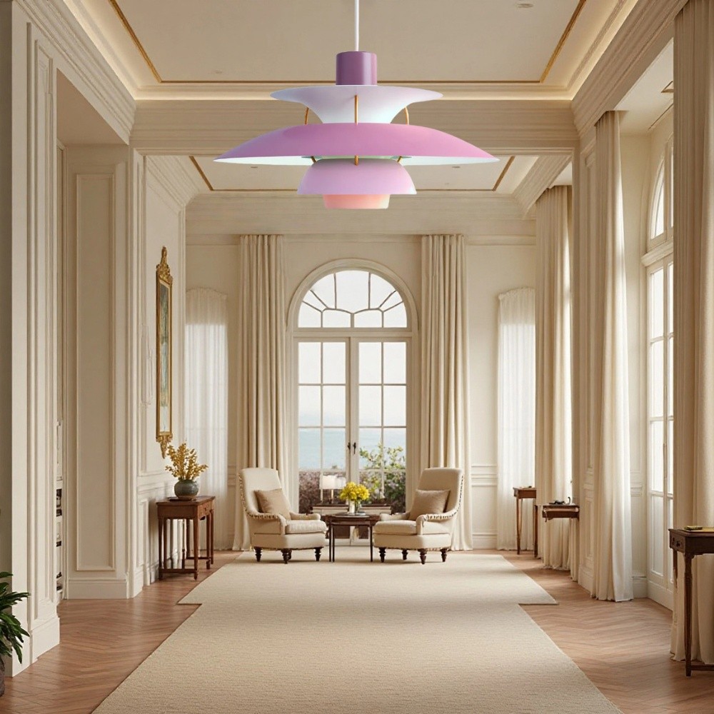 Danish Multi-layer Metal Pendant Light S107