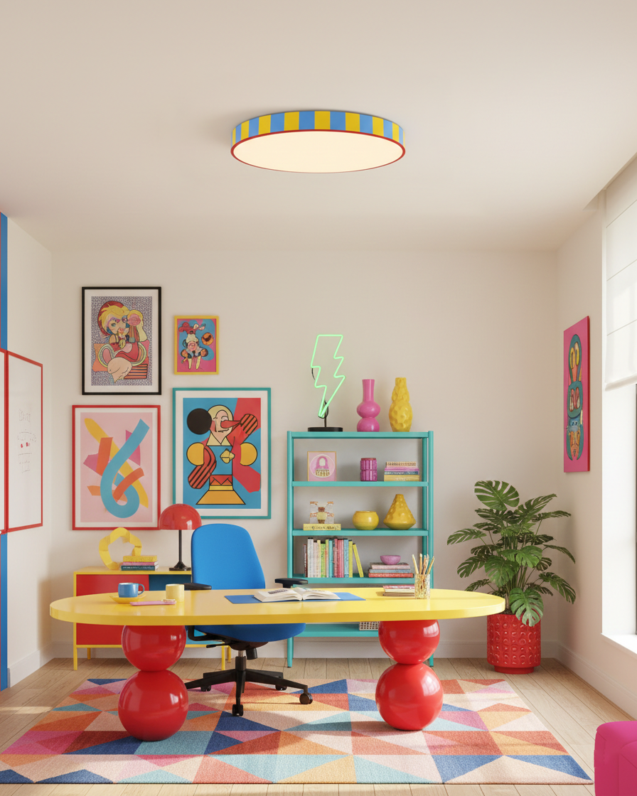 Modulo Stripe Ceiling Lamp T1566