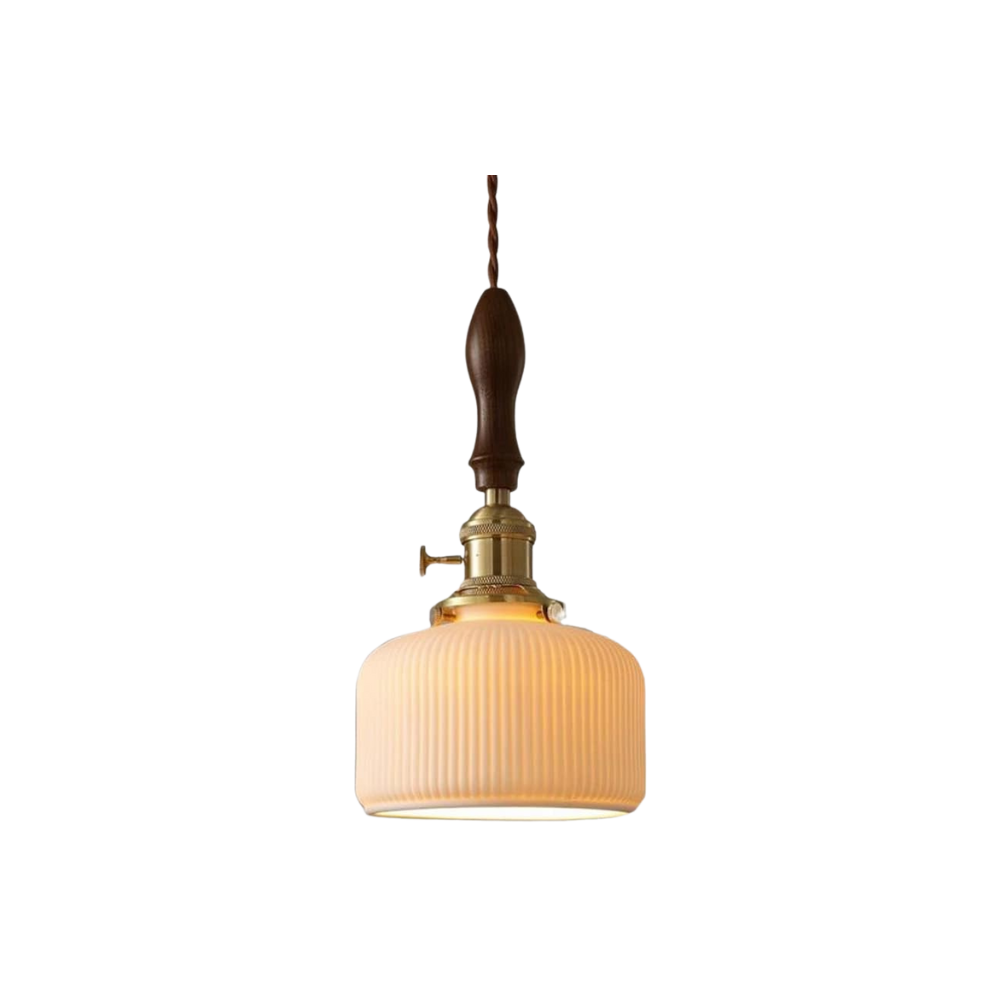 The Smooth Ceramic Pendant Light T2087