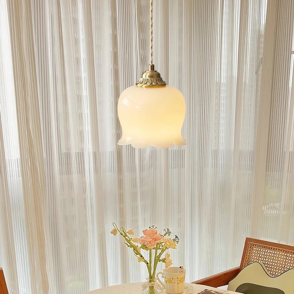 Vintage Valley Flower Pendant Light S163