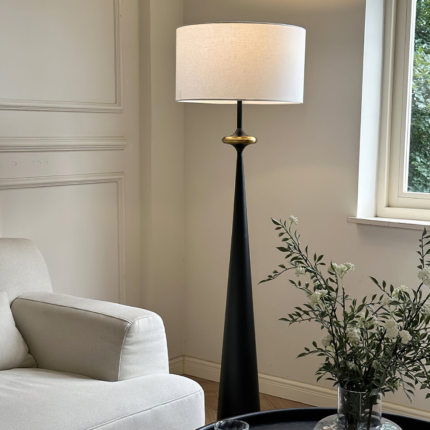 Putney Metal Floor Lamp – Minimalist Design for Bedrooms & Offices T426