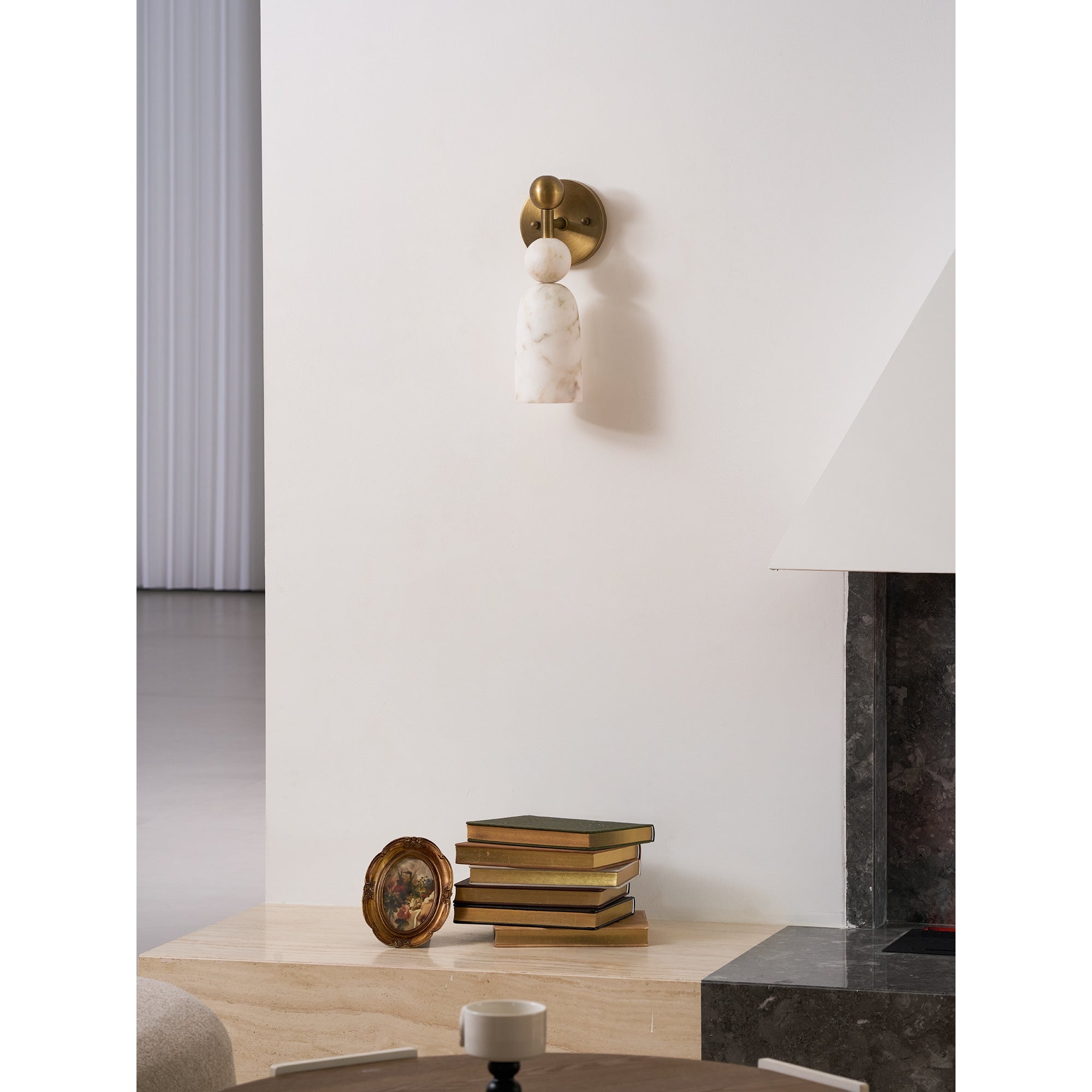 Flume Alabaster Wall Lamp T1989
