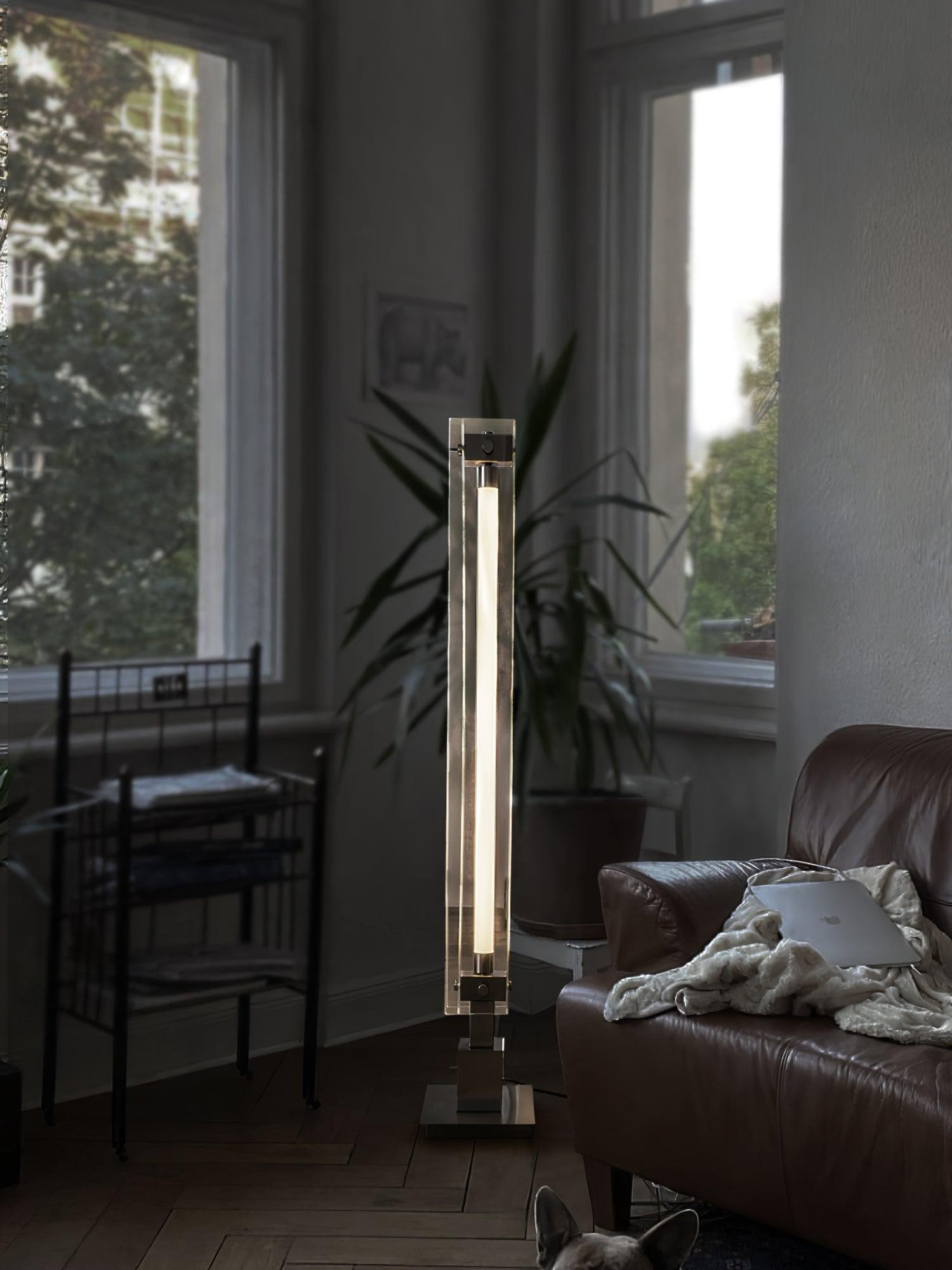 Industrial Style Minimalist Glass Floor Lamp G35