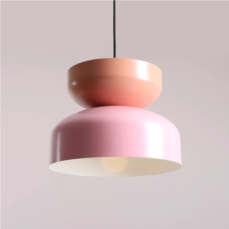 Contemporary Pendant Light with Layered Shade Design S231