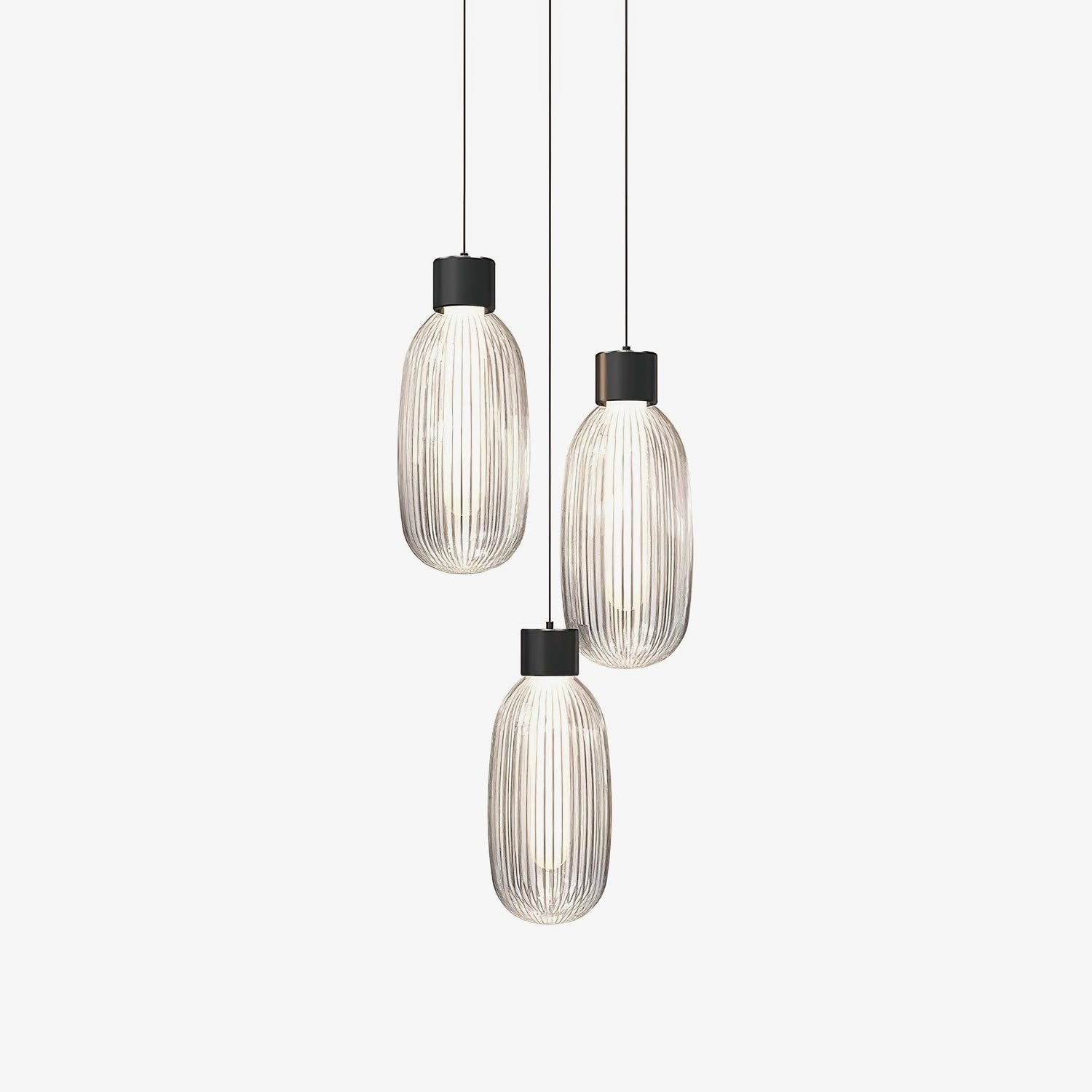 Nordic Striped Lantern Pendant Lamp M453