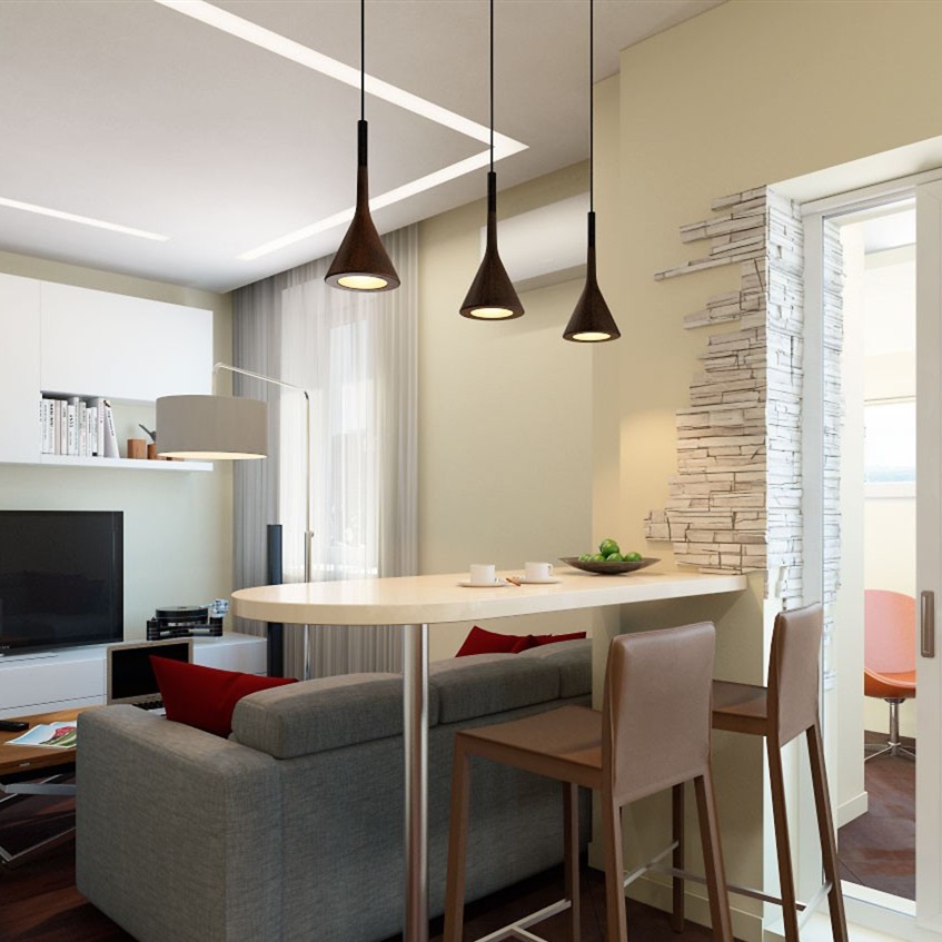Alphomo Pendant Light - Minimal Concrete Pendant for Kitchen