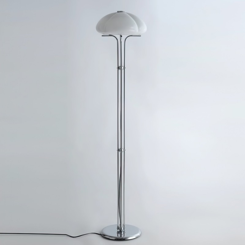 Pumpkin Glass Floor Lamp M176