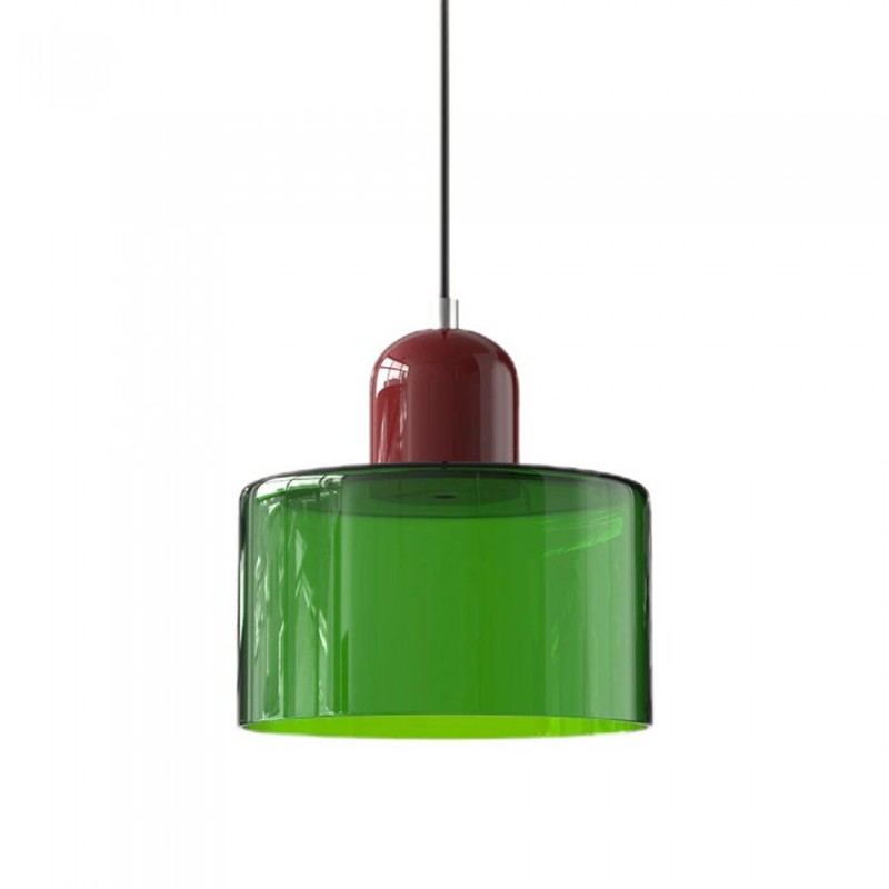 Nordic Morandi Cylinder Glass Pendant Light S66