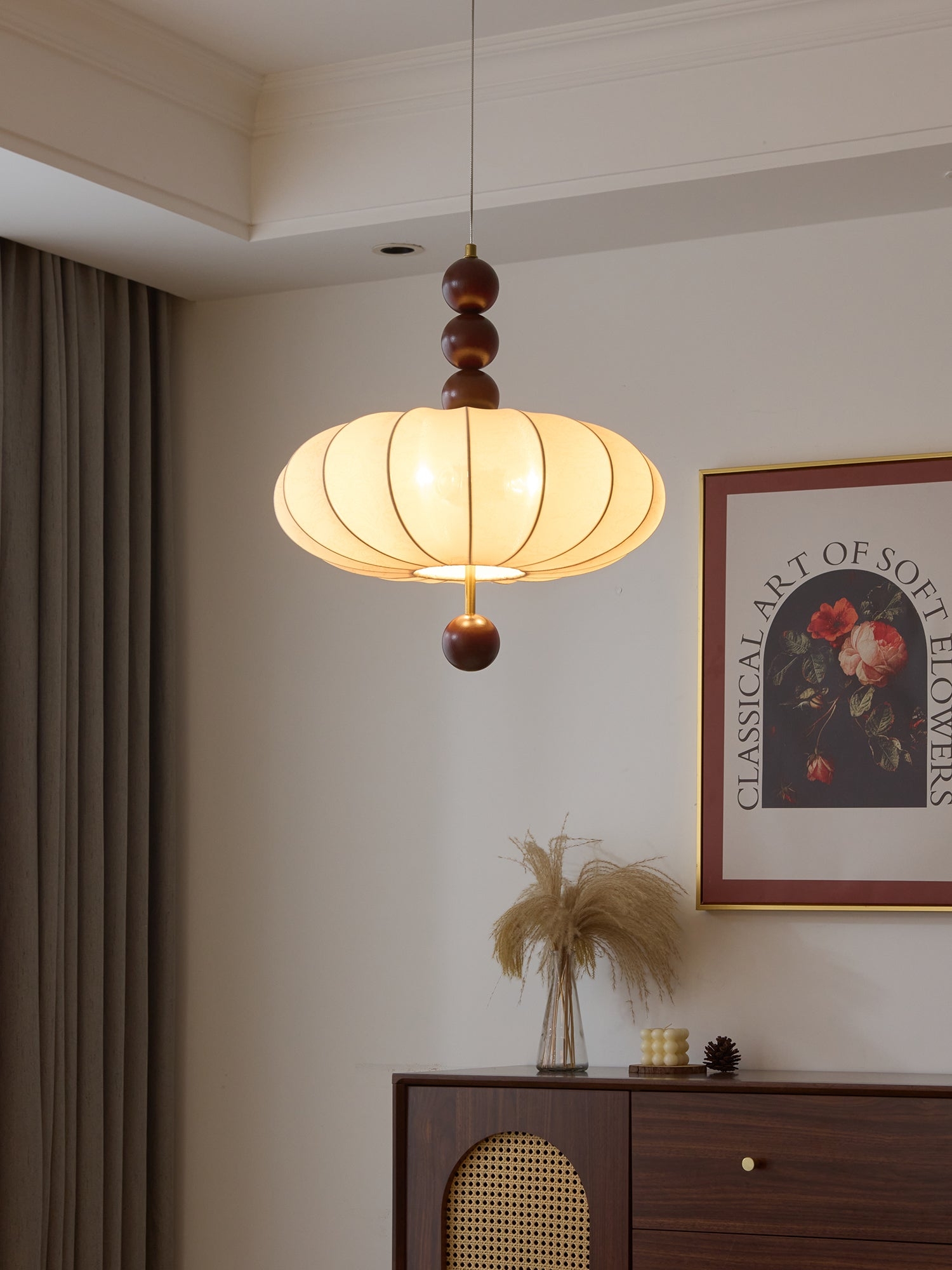 Adelaide Fabric Pendant Light T1574