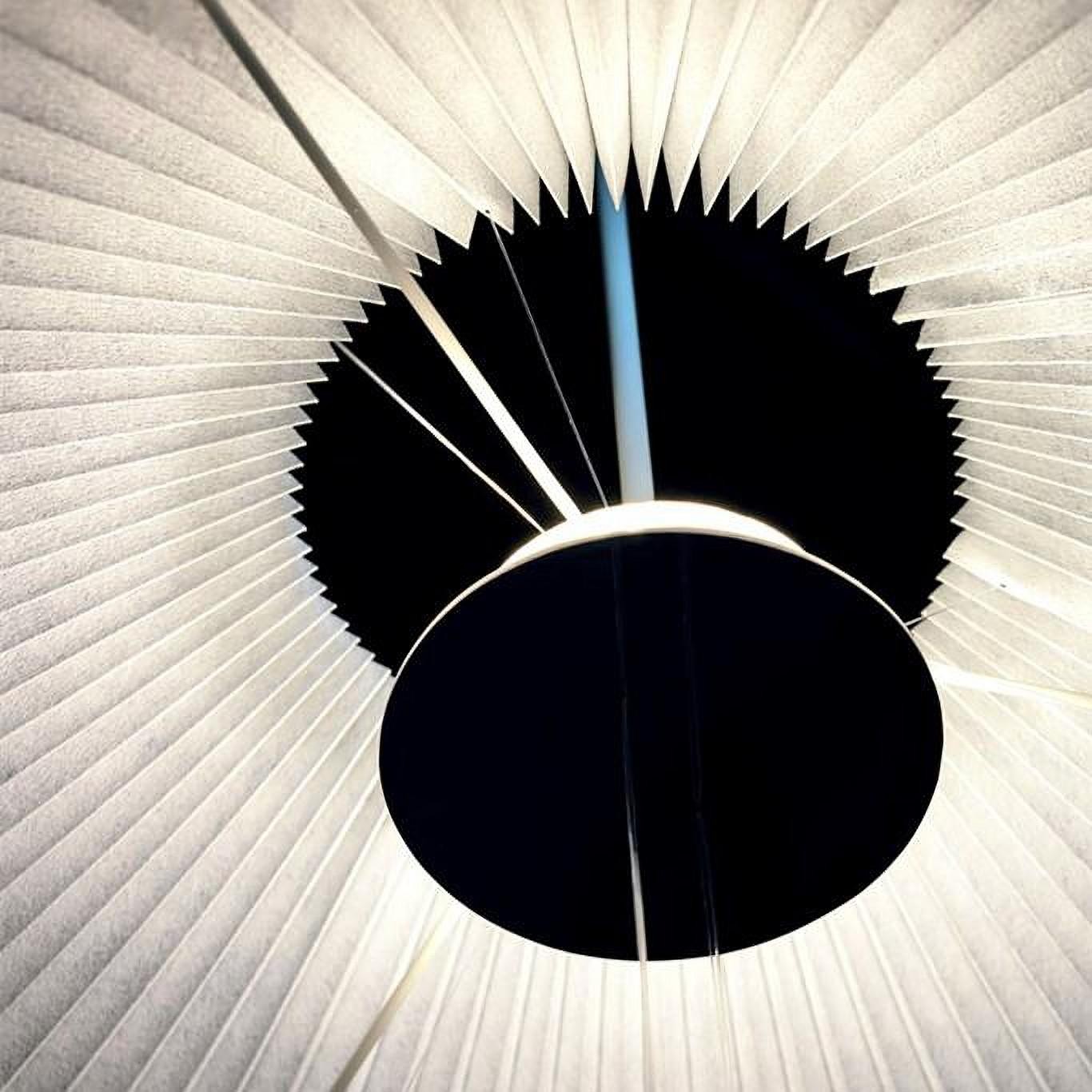 Méduse Pendant Light - Light Blue Papery Design for Modern Interiors