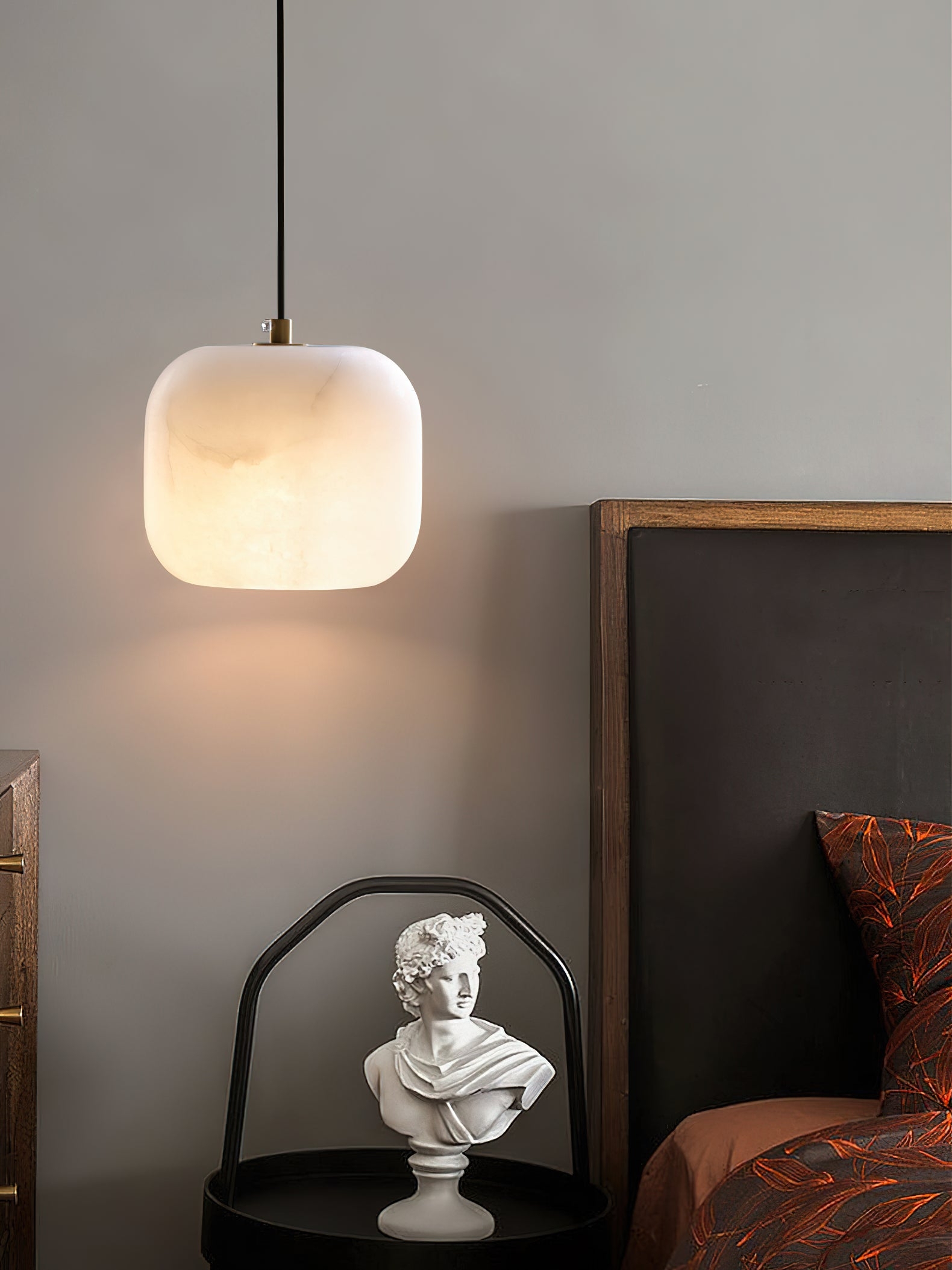Alabaster Bedside Pendant Light T1647