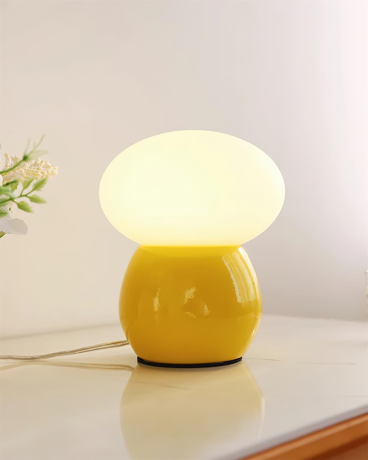 Modern Cream Style Mushroom Table Lamp M224