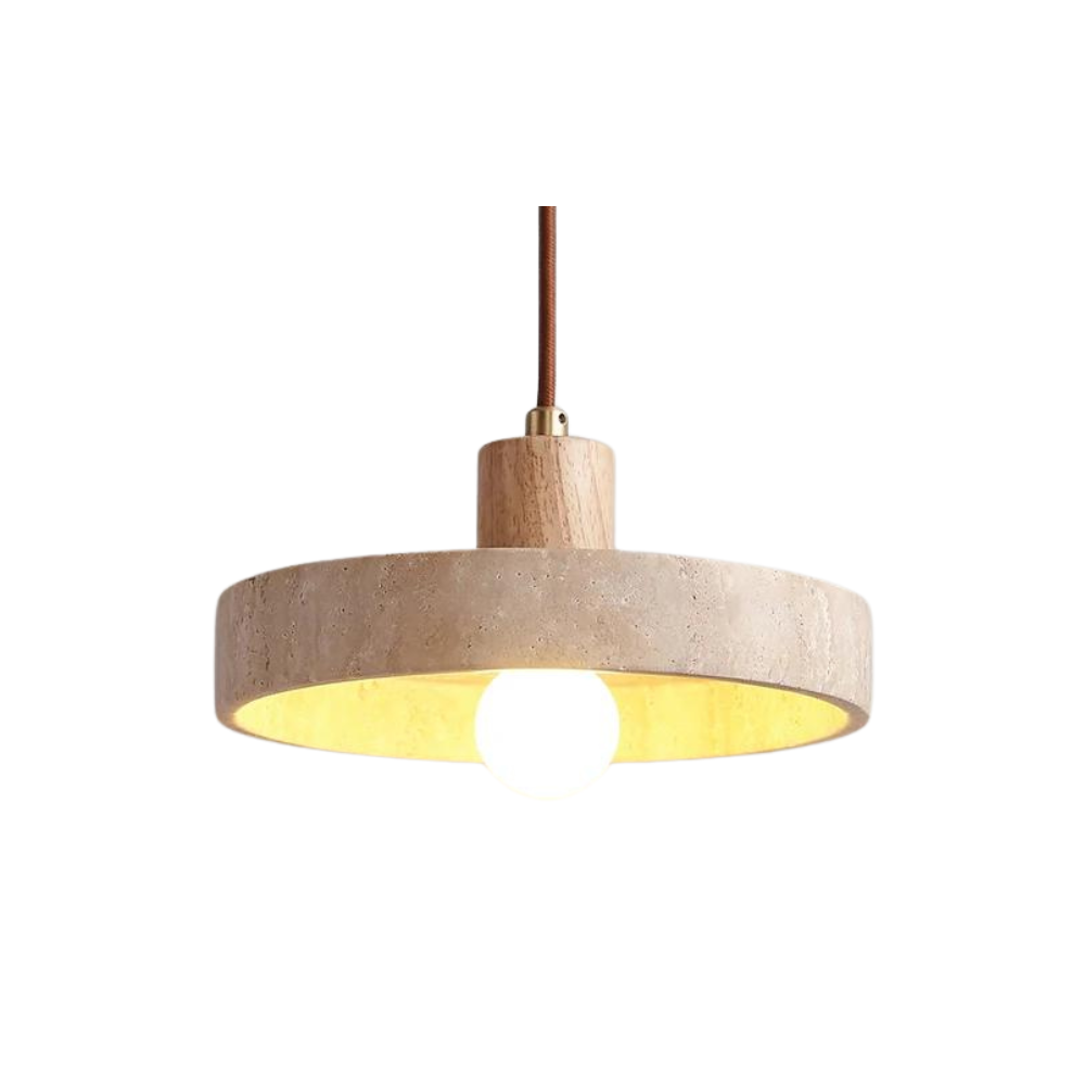 The Star's Radiance Travertine Ceiling Light T2079