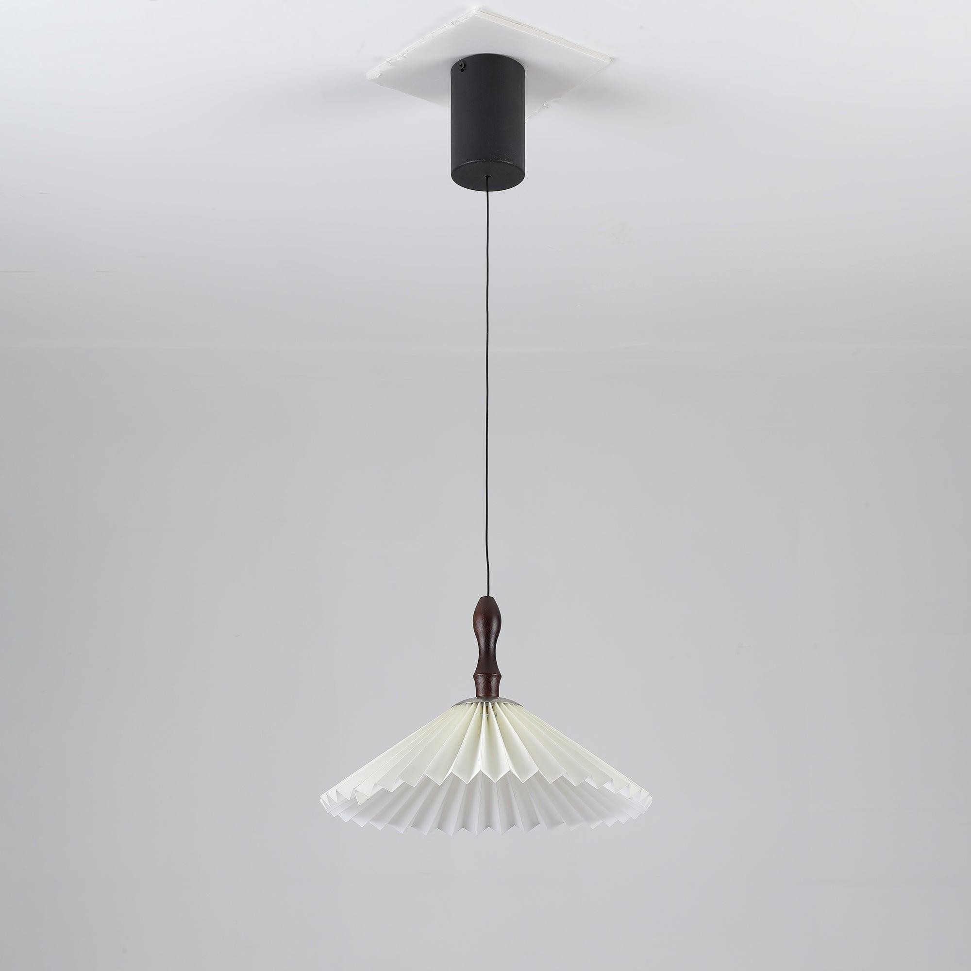 Simple White Flower Paper Pendant Lamp M552