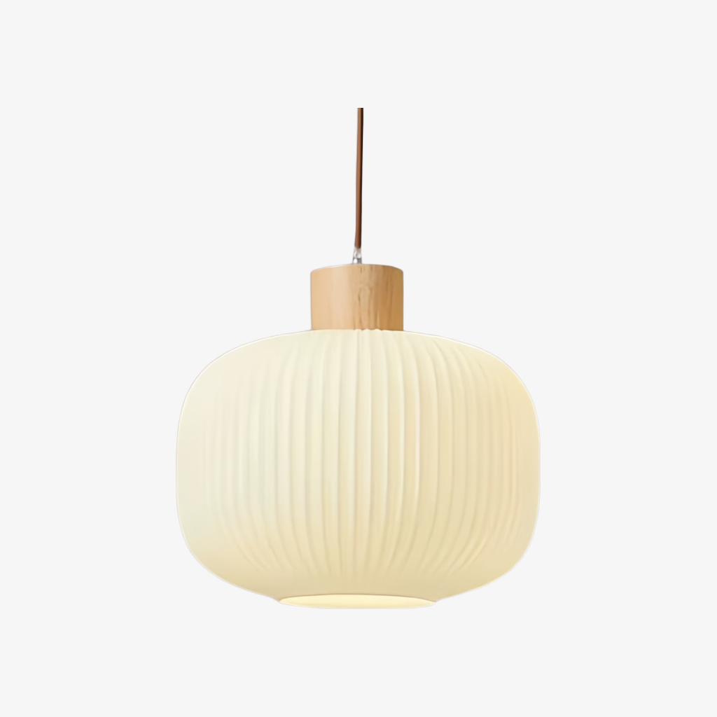 Opalyn Elegant Milky White Pendant - Vintage Lighting for Dining Room T1092
