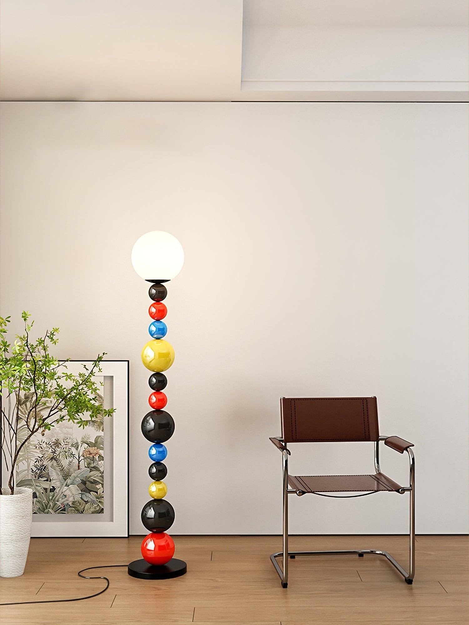 Colorful Round Ball Floor Lamp M376