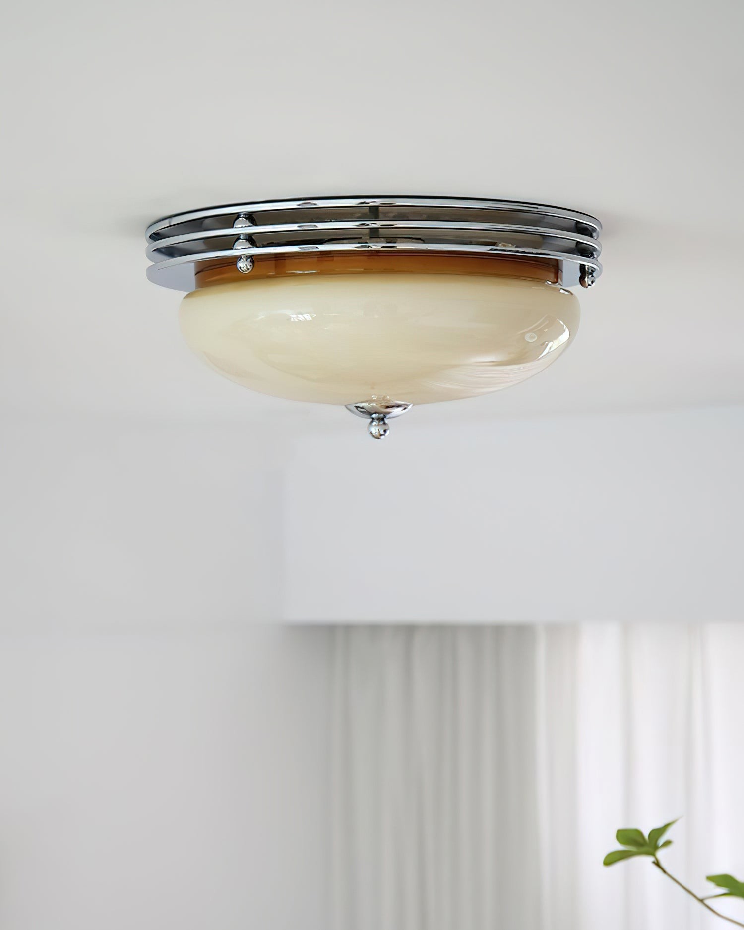 Bauhaus Egg Tart Ceiling Light P034