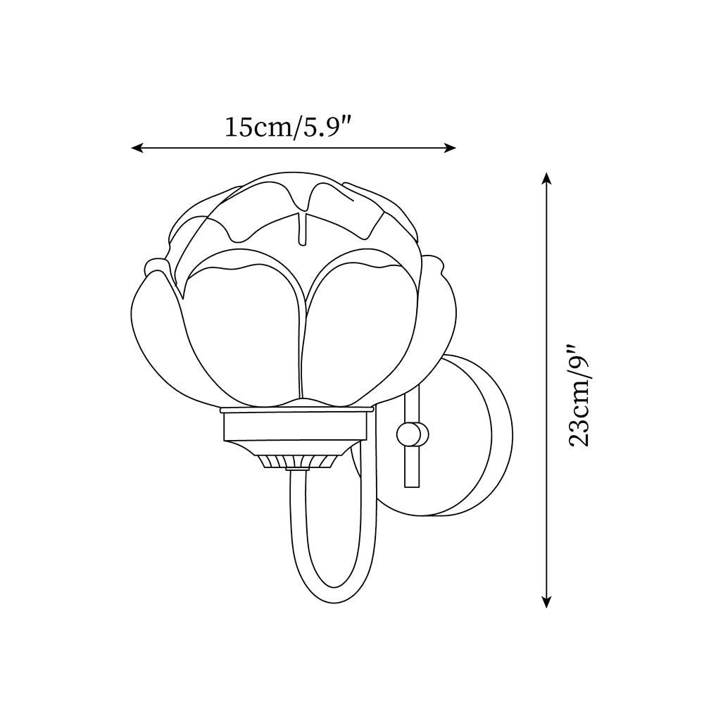 Lotus Flower Wall Lamp P041