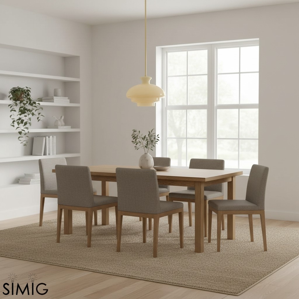 HaloVita Modern Metal and Glass Pendant Light - Elegant Lighting for Living Areas T575