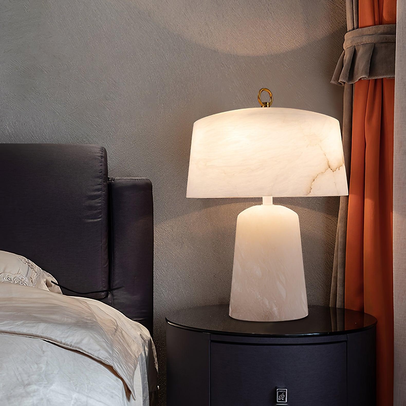 Light Luxury Style Marble Stone Table Lamp M481