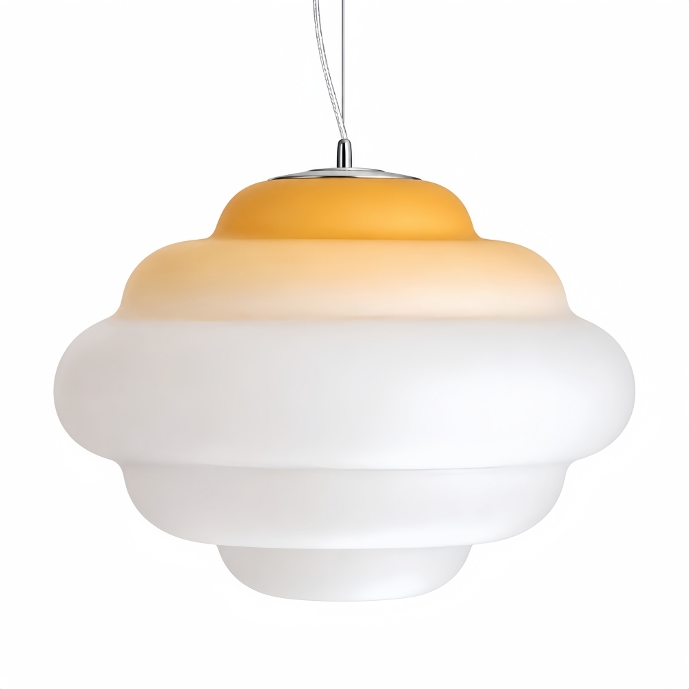 Gossax Cloud Glass Shaped Pendant Light - Nordic Style for Dining Room and Kitchen Island T2243