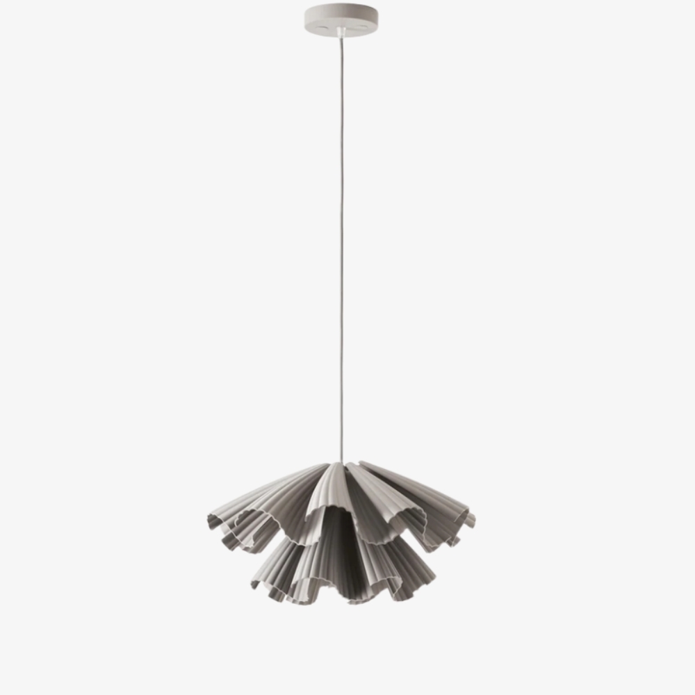 Elora Plastic Pendant Lamp - Lightweight Modern Design for Bedrooms or Living Rooms T801