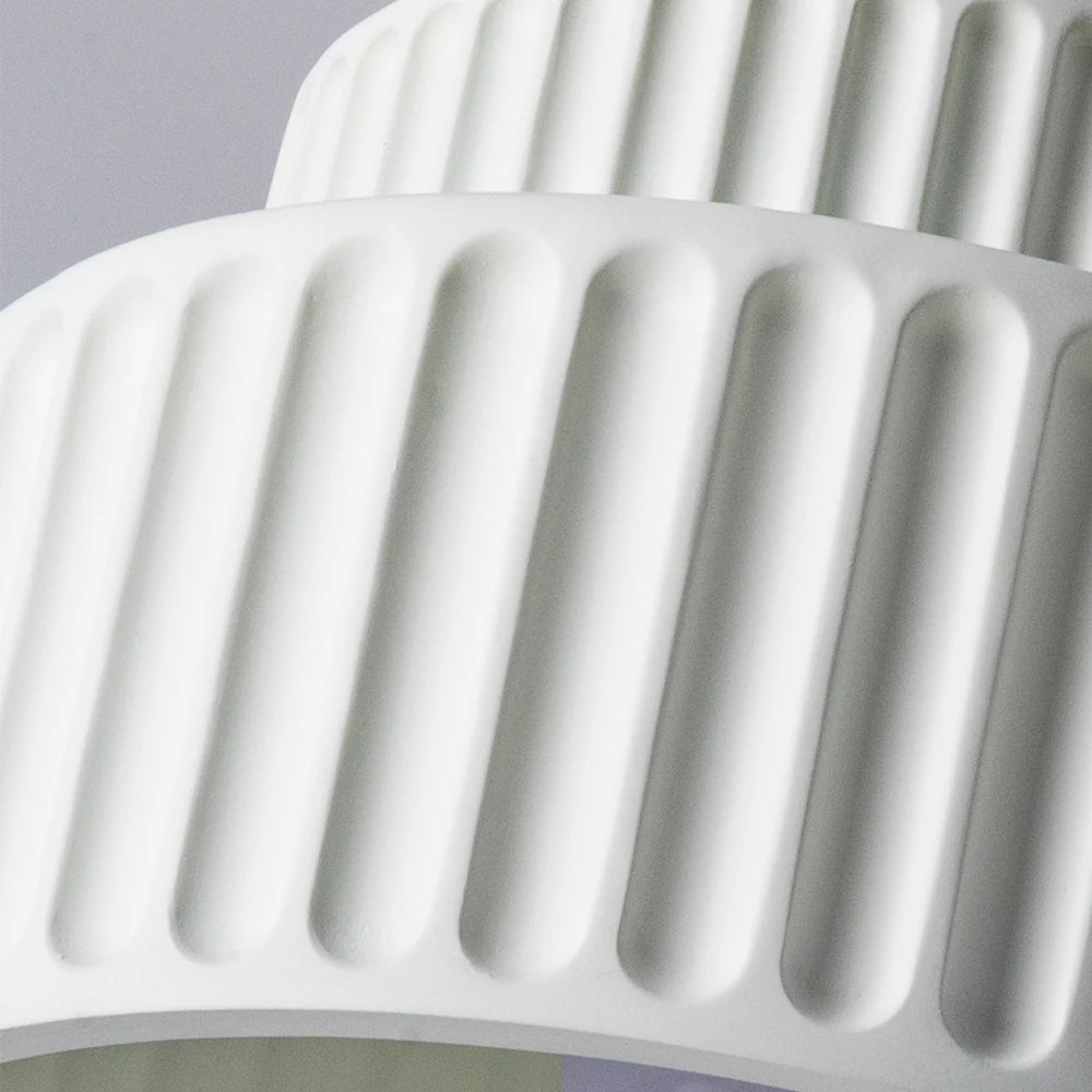 Modern Solid Color Recessed Resin Ceiling Lamp S177