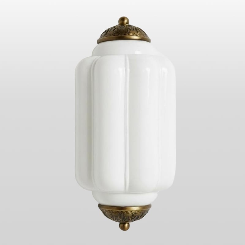 Eloise Elegant Glass Wall Sconce - Vintage Lighting for Bedroom T290