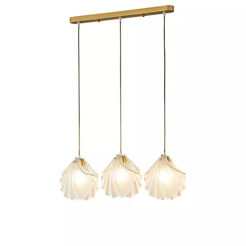 Modern Shell Glass Living Room Lamp S88