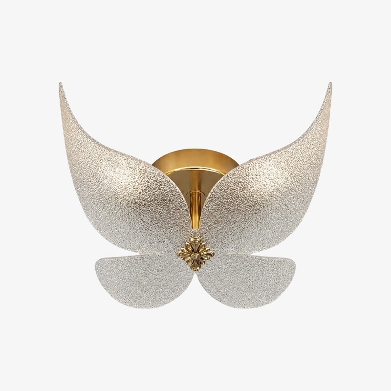 Lucenda Butterfly Decorative Ceiling Lamp - Elegant Retro Lighting for Corridor and Balcony T2234