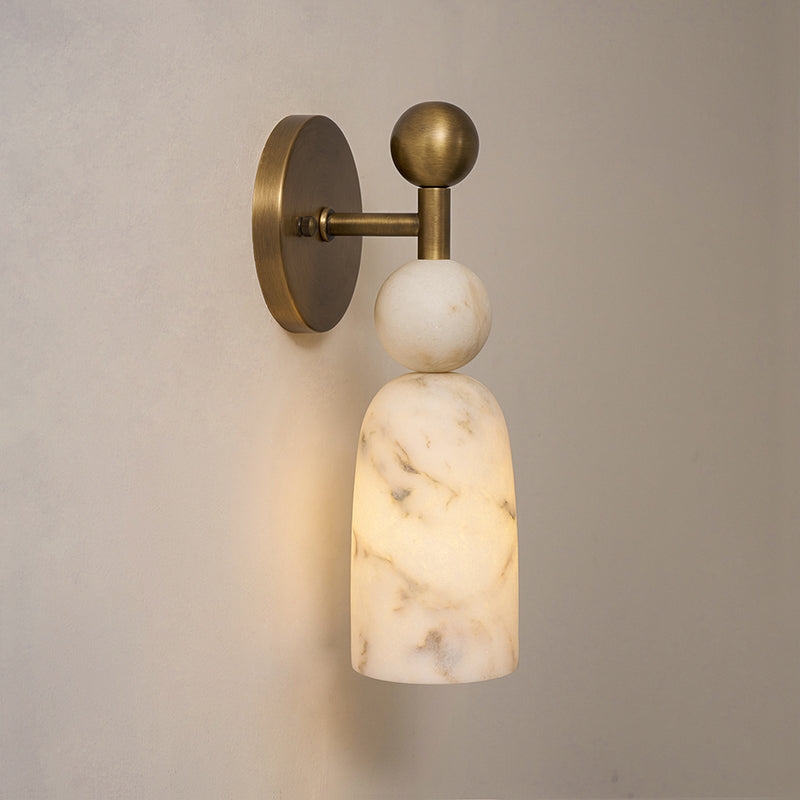 Flume Alabaster Wall Lamp T1989