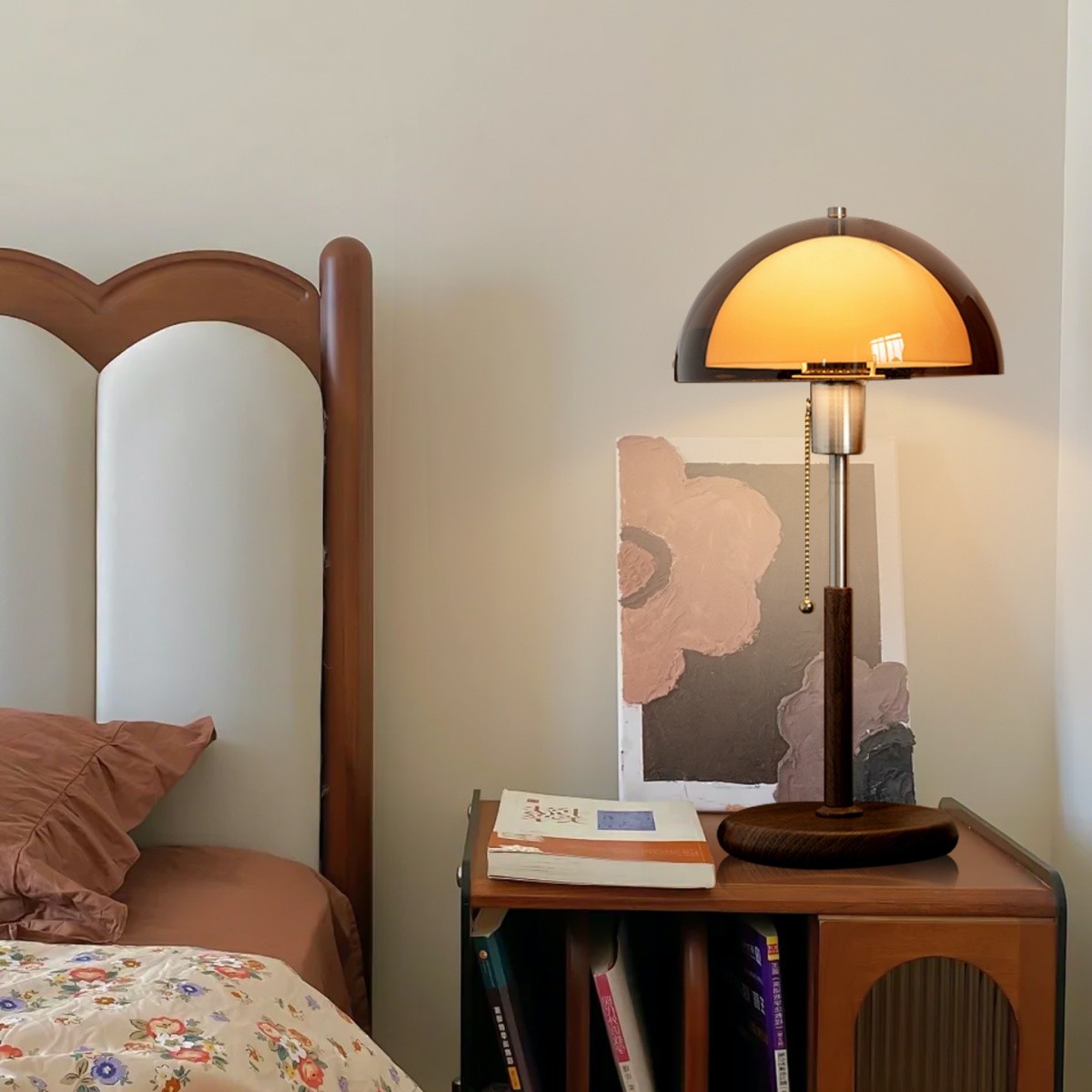 Afterglow Sunset Mushroom-Shaped Table Lamp - Acrylic Lamp for Bedroom S260
