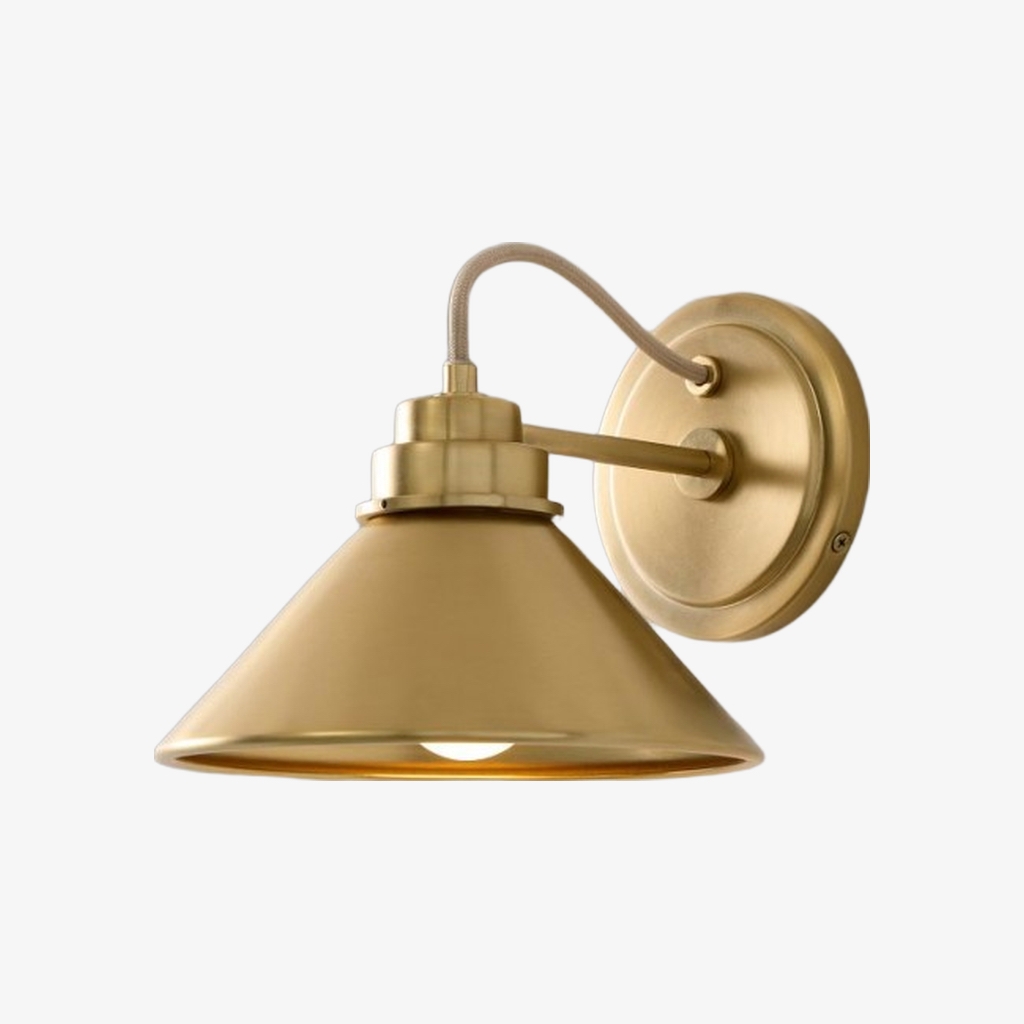 Aurenza Sconce – Farmhouse Wall Light with Metal Accents for Cozy Spaces T226
